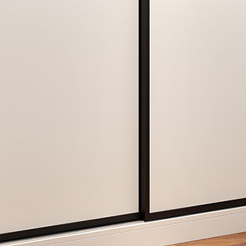 Contemporary Home Engineered Wood Wardrobe Freestanding Wardrobe Closet