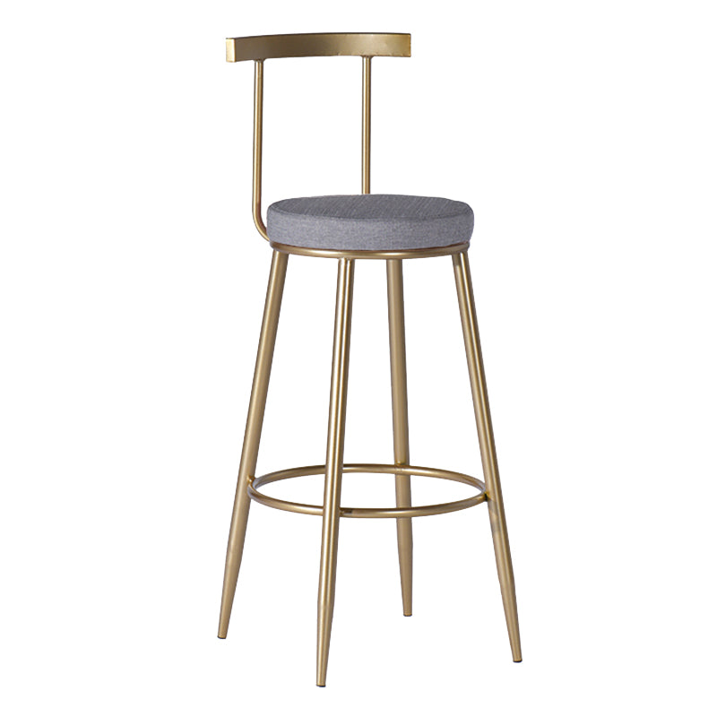 White Pub Table Set with Metal Chairs 1/2/3 Pcs Modern Round Bar Set