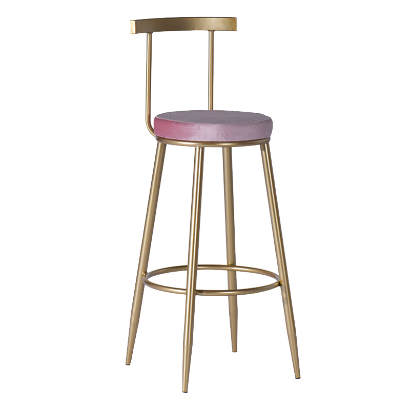 White Pub Table Set with Metal Chairs 1/2/3 Pcs Modern Round Bar Set