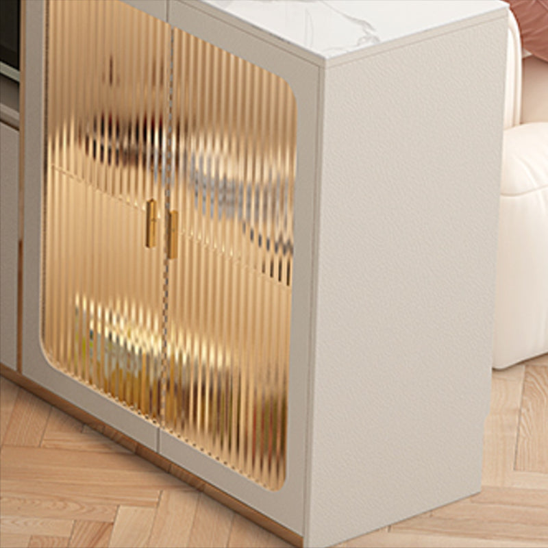 Modern Rectangle Bar Table Set 1/3 Pcs Rotatable Swivel Bar Table with Stools