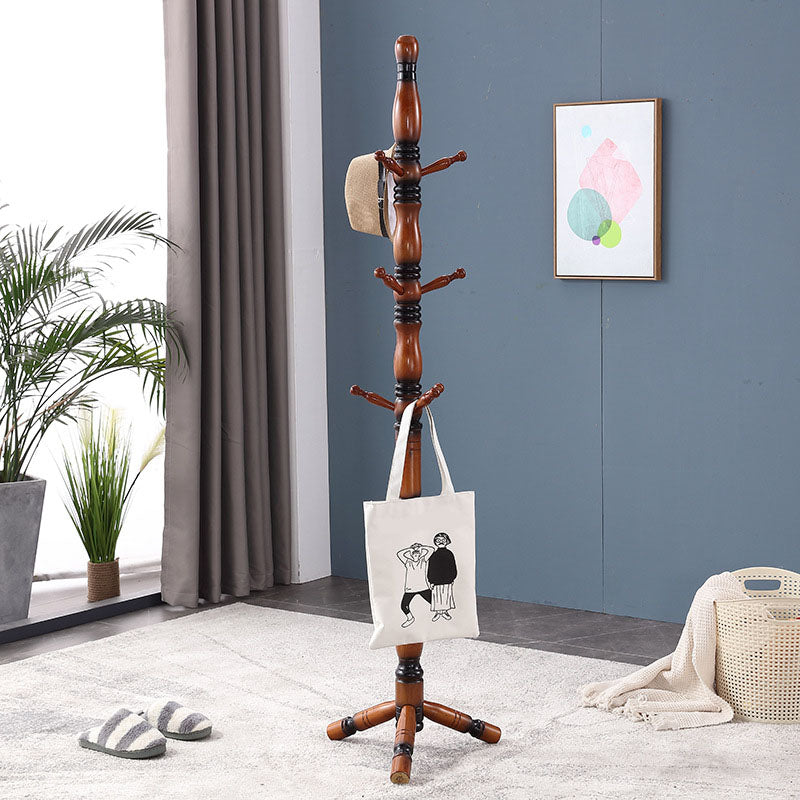 Mid Century Modern Coat Rack Free Standing Hall Tree with 9 Hooks