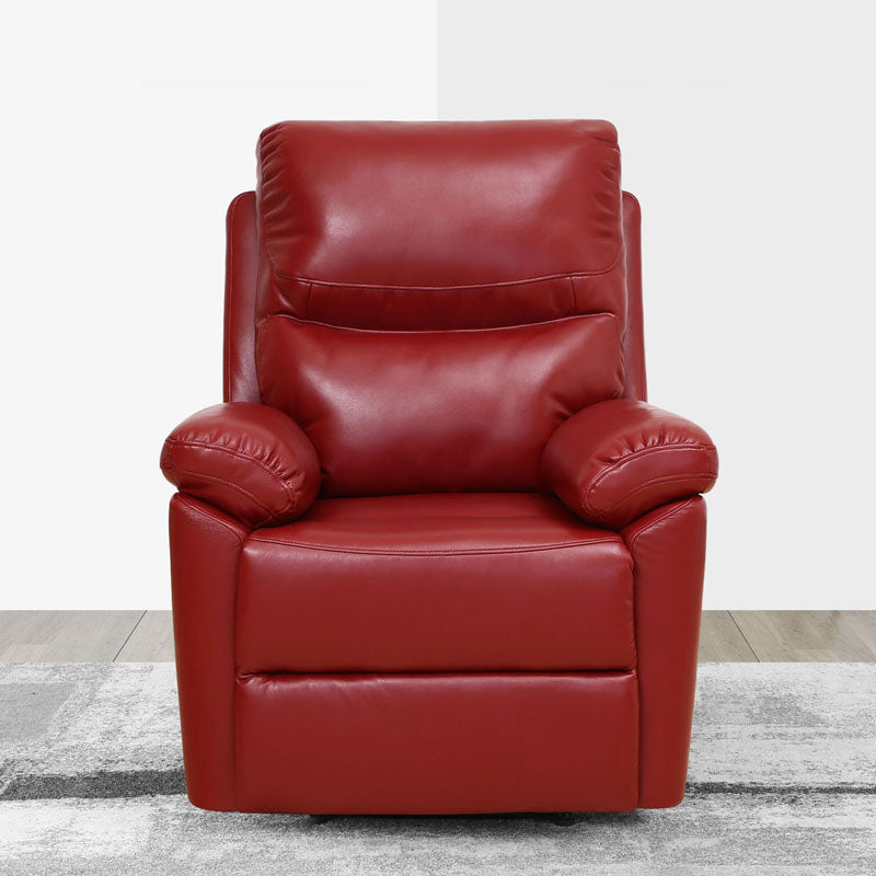 Contemporary Metal Frame Standard Recliner Solid Color Recliner Chair