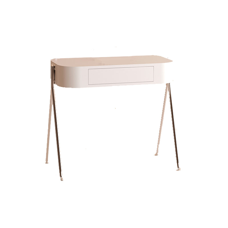 Contemporary Wood Vanity Dressing Table Bedroom Makeup Vanity Desk with Drawer