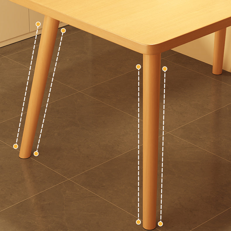 Modern Table Tripod Base Dining Table for Kitchen Dining Room