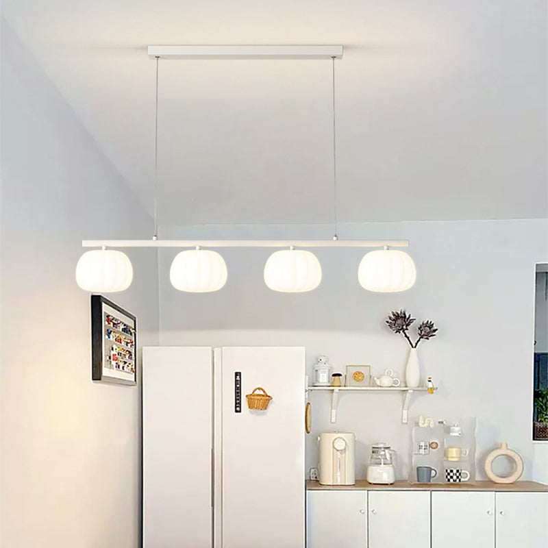 Simple Shape Hanging Lamp Modern Island Chandelier Lights for Dining Room