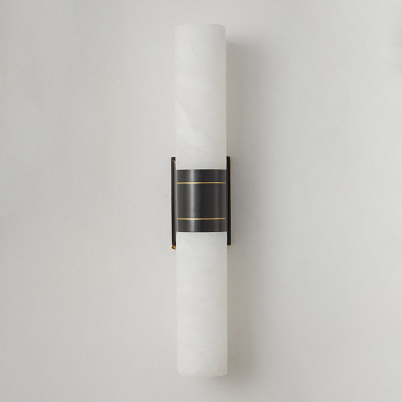Cylinder Shape Metal Wall Sconces Modern 2-Lights Wall Mount Light Fixture