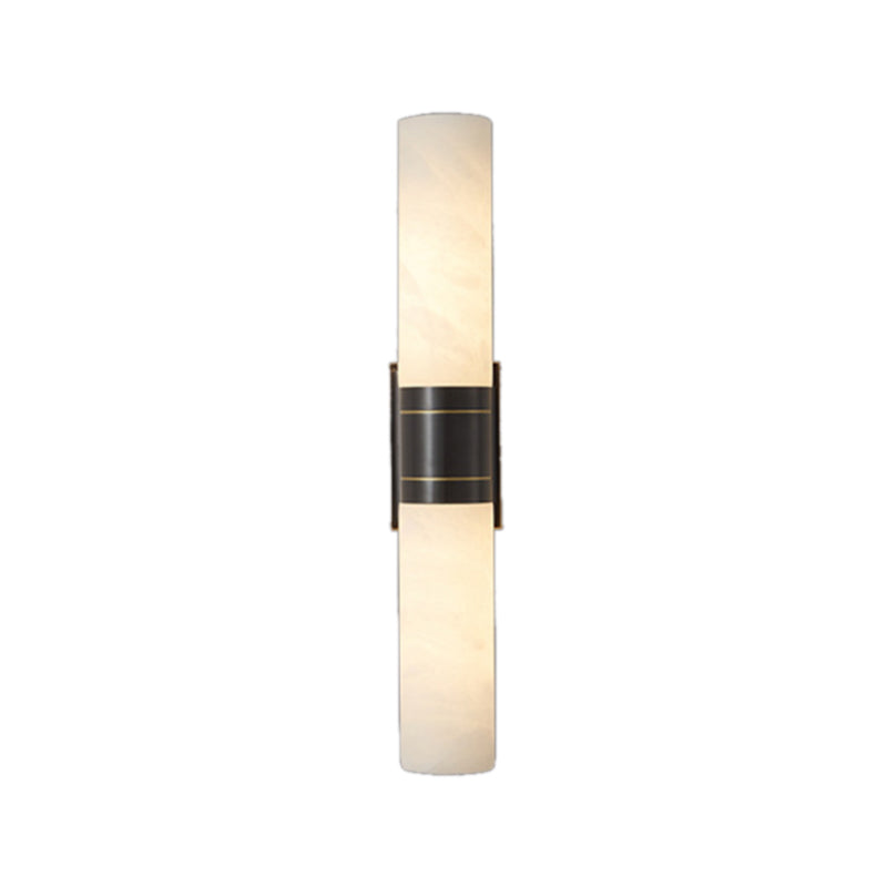 Cylinder Shape Metal Wall Sconces Modern 2-Lights Wall Mount Light Fixture