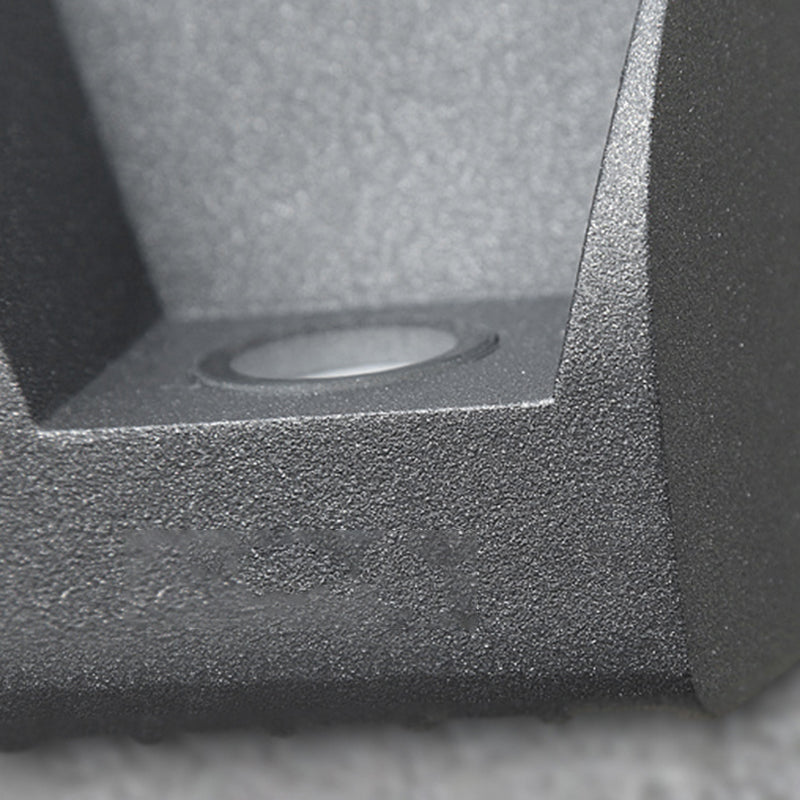 Geometric Shape Metal Wall Sconces Modern Multi-Lights Wall Mount Light Fixture in Black