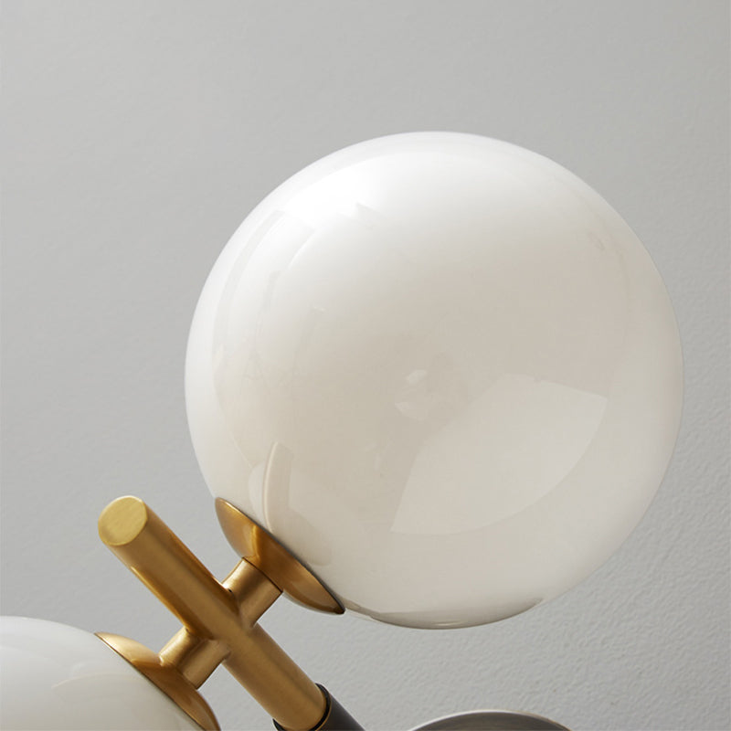 Contemporary 1/2-Light Bathroom Vanity Light Black Shaded Bath Bar