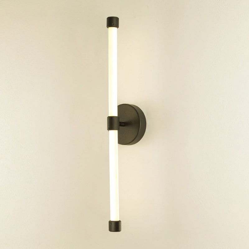 Minimalism Wall Light Fixture Streamlined LED Mirror Lamp for Bathroom