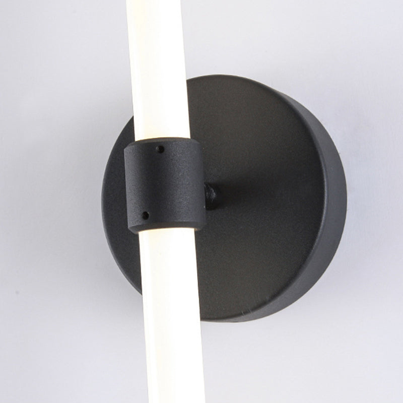 Minimalism Wall Light Fixture Streamlined LED Mirror Lamp for Bathroom