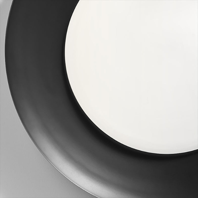 Round Shape Glass Vanity Lamp Modern Style 1 Light Vanity Light Fixture