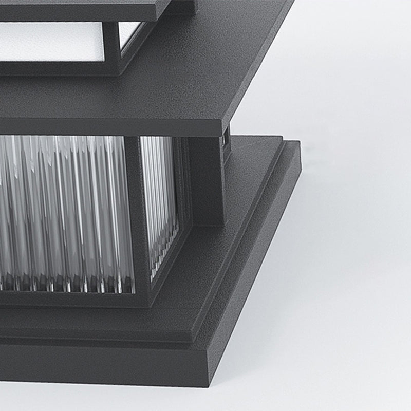 Modern Pillar Lamp Stainless Steel Outdoor Waterproof Light for Courtyard