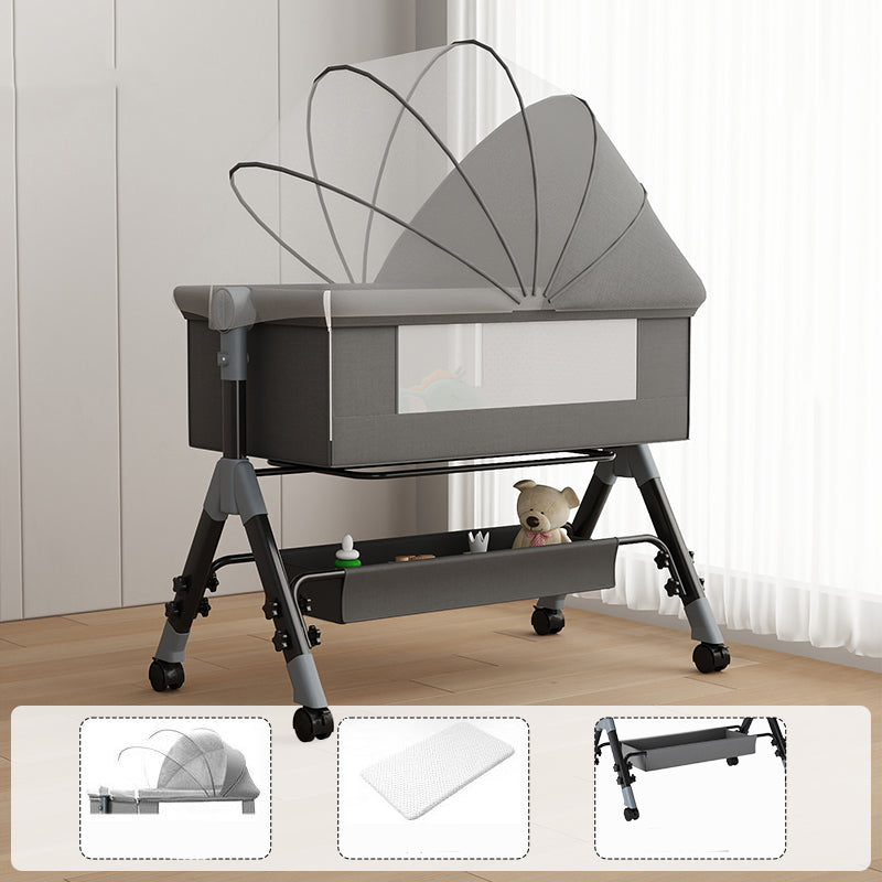 Metal Bedside Bassinet Square / Rectangle Co-Sleeper & Bedside Bassinets