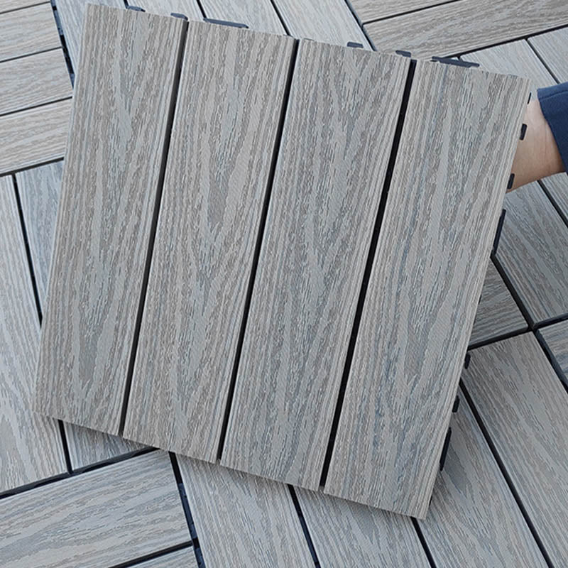 Outdoor Deck Flooring Tiles Composite Waterproof Patio Flooring Tiles