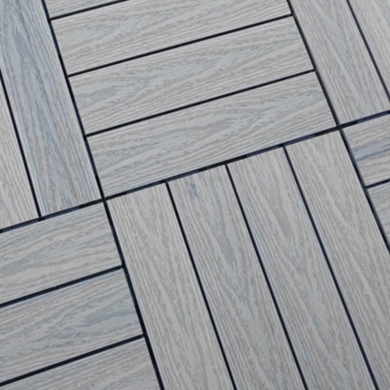Outdoor Deck Flooring Tiles Composite Waterproof Patio Flooring Tiles