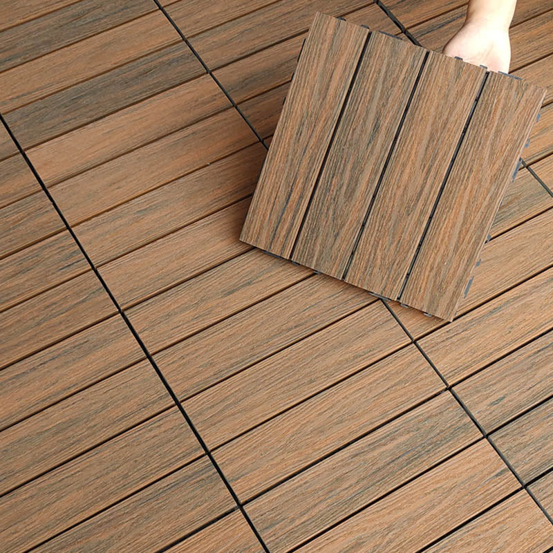 Outdoor Deck Flooring Tiles Composite Waterproof Patio Flooring Tiles