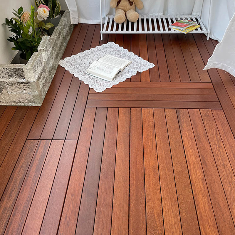 Solid Wood Deck Flooring Tiles Interlocking Deck Flooring Tiles