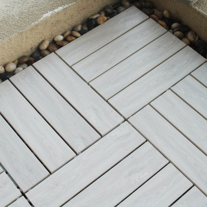 Composite Patio Flooring Tiles Waterproof Interlocking Patio Flooring Tiles