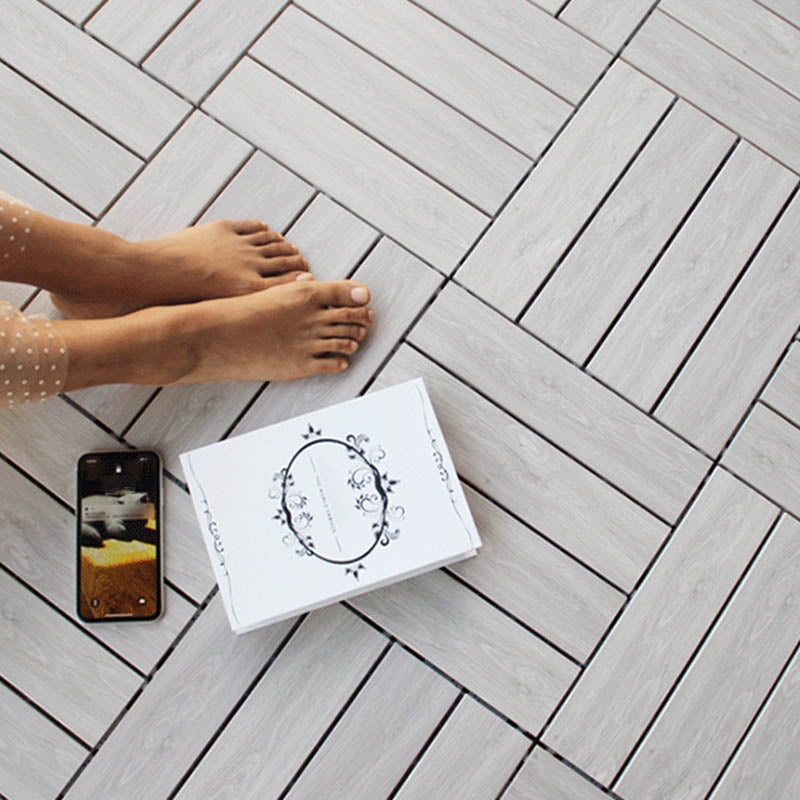 Composite Patio Flooring Tiles Waterproof Interlocking Patio Flooring Tiles