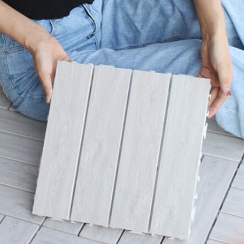 Composite Patio Flooring Tiles Waterproof Interlocking Patio Flooring Tiles