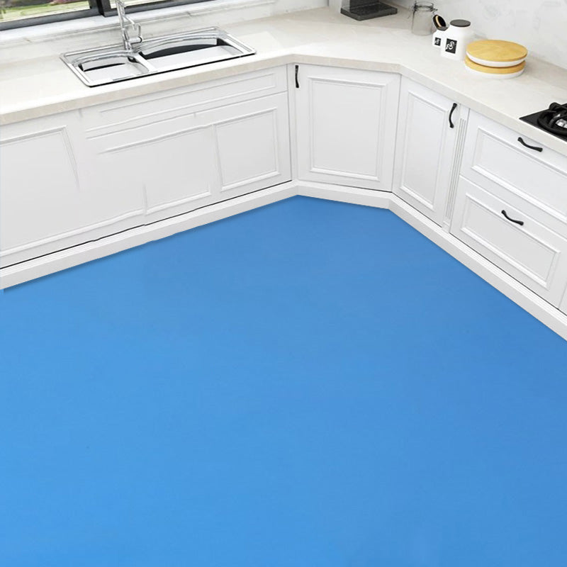 Waterproof PVC Flooring Pure Color Peel and Stick Scratchproof PVC Flooring