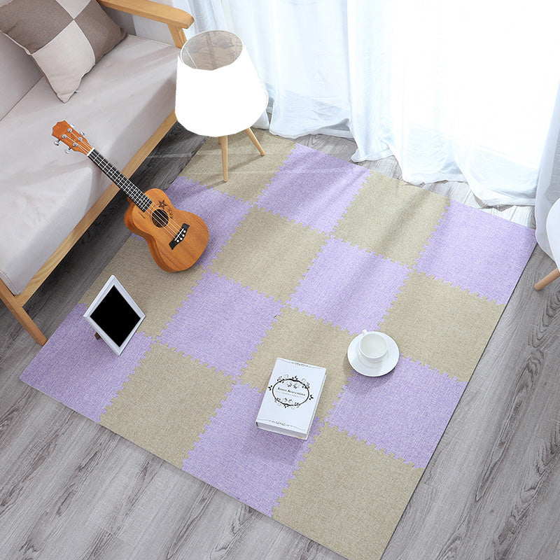 Modern Indoor Carpet Tiles Stain Resistant Interlocking Carpet Floor Tile