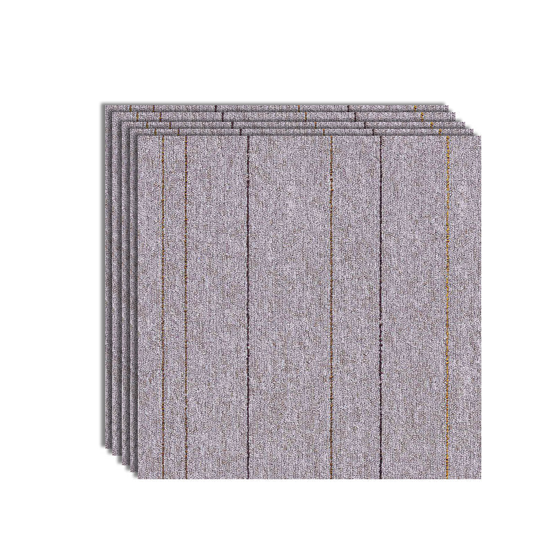 Modern Carpet Tiles Color Block Fade Resistant Carpet Floor Tile