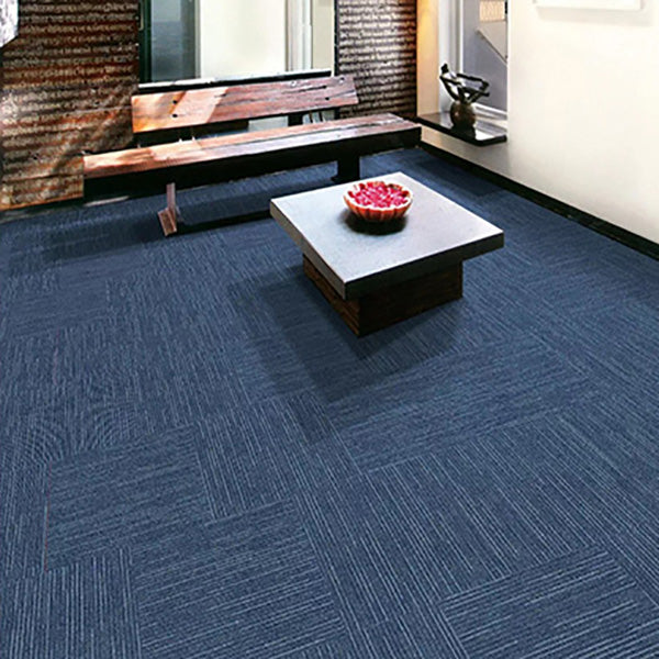 Modern Carpet Tile Loose Lay Non-Skid Fade Resistant Carpet Floor Tile