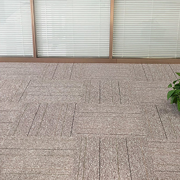 Modern Carpet Tile Loose Lay Non-Skid Fade Resistant Carpet Floor Tile