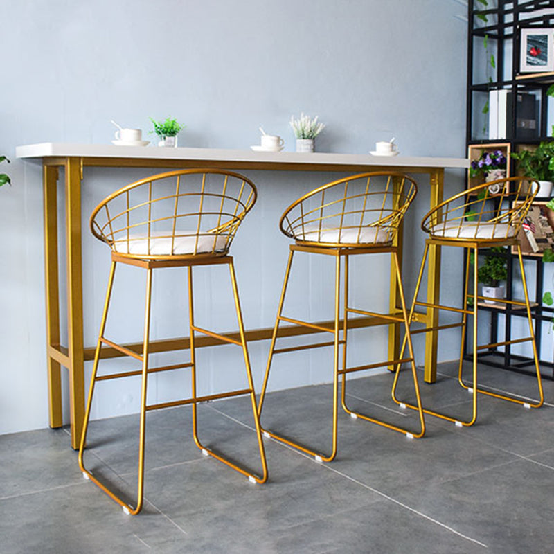 Modern Bar Table Set 1/2/4 Pcs Solid Wood Specialty Pub Set for Indoor