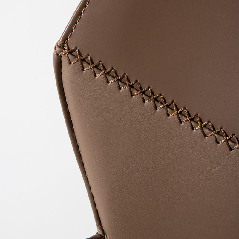 Contemporary Indoor Bar Stool Upholstered Bar Stool with Metal Base