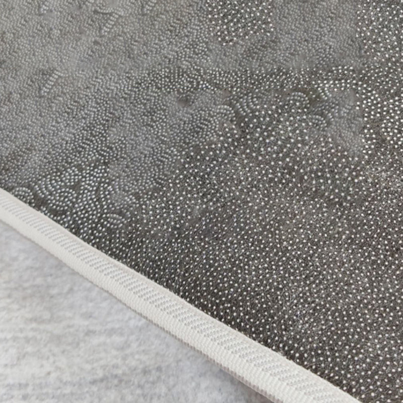 Simplicity Rug Beige Polyester Area Rug Stain Resistant Rug for Home Decor