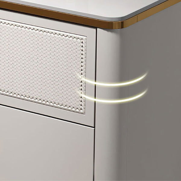 Modern Storage Chest Dresser Horizontal Storage Chest with Drawers