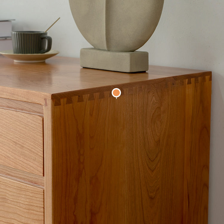 Modern Storage Chest Wooden Storage Chest Dresser with 8 Drawers