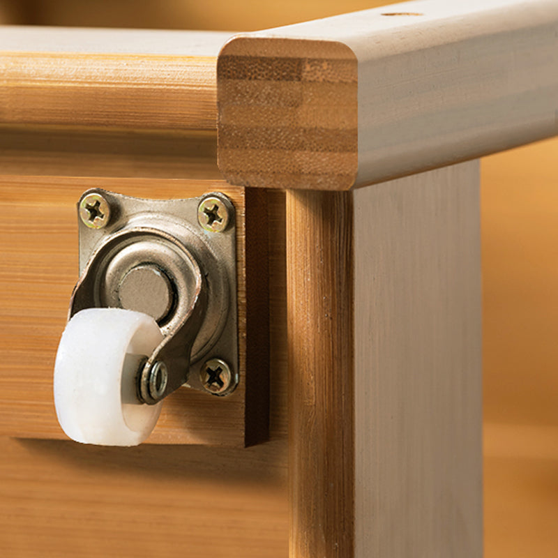 Contemporary Rectangular Side Table Brown Sofa Side Accent Table