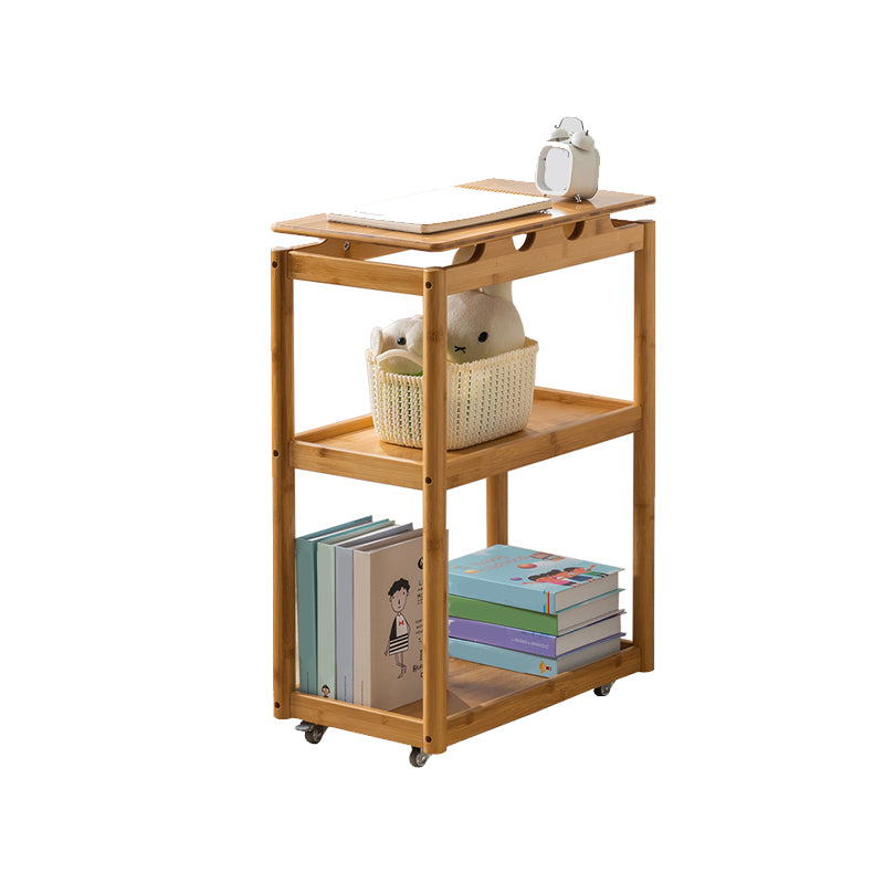 29.5" Tall Side Accent Table Rectangular Nesting End Table for Living Room