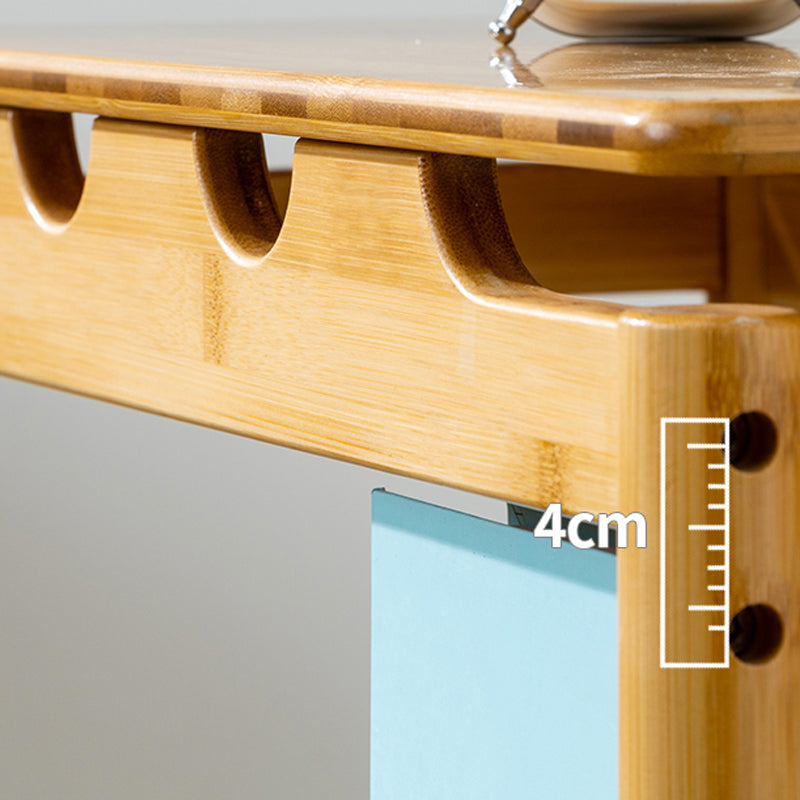 29.5" Tall Side Accent Table Rectangular Nesting End Table for Living Room