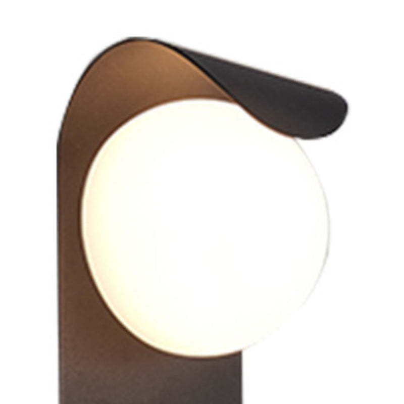 Black/Golden Wall Lighting Contemporary Metal Wall Light Sconces for Foyer