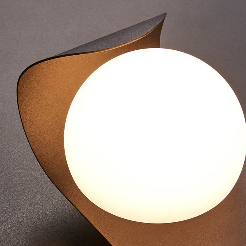 Black/Golden Wall Lighting Contemporary Metal Wall Light Sconces for Foyer