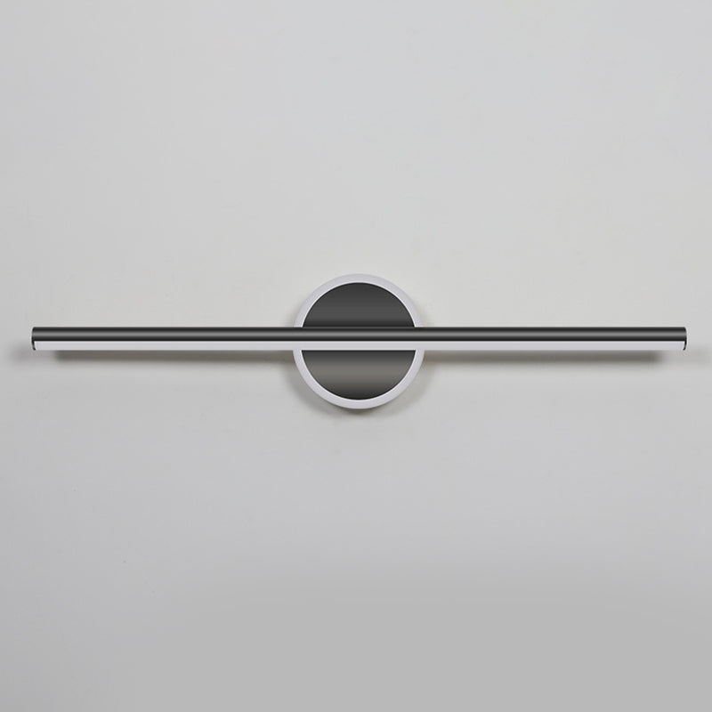 Nordic Style Iron Vanity Light Strip Shape Vanity Lamp for Shower Room