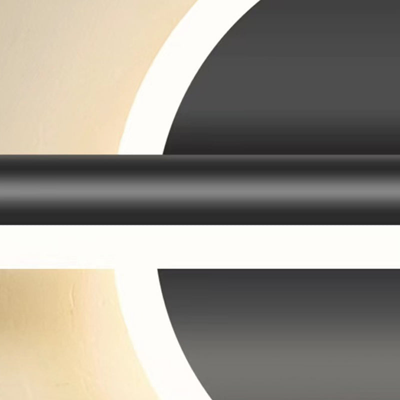 Nordic Style Iron Vanity Light Strip Shape Vanity Lamp for Shower Room