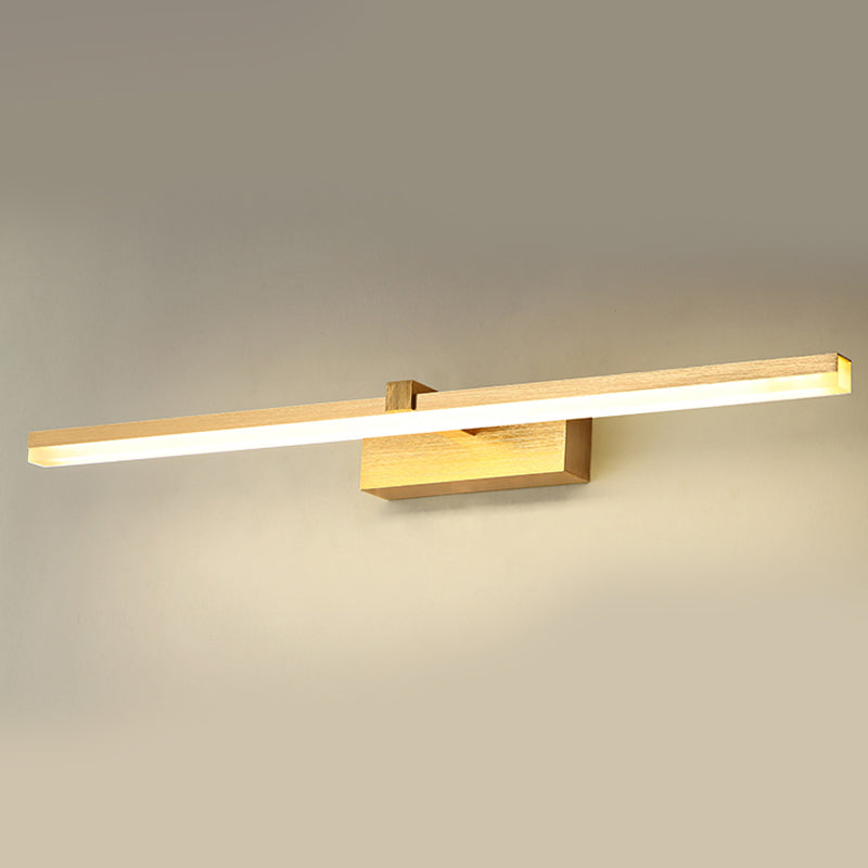 Nordic Style Aluminum Vanity Light Strip Shape Vanity Lamp for Shower Room