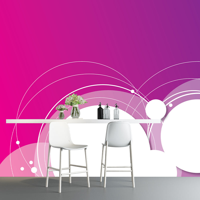 Mural Wallpaper Geometry Illustration Environment Friendly Bedroom Wall Mural