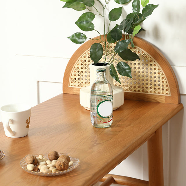 Modern Cherry Wood Counter Table 2/3 Pieces Bar Table Set for Balcony