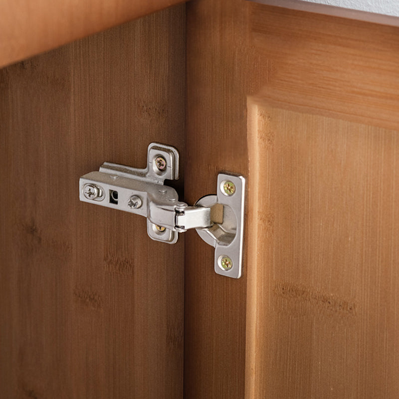 Wood Bar Pub Table Set 1/3 Pcs Folding Bar Table and Stools in Brown and Natural