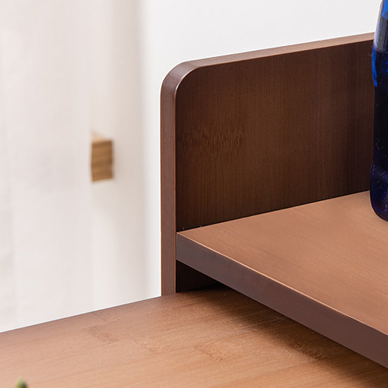 Wood Bar Pub Table Set 1/3 Pcs Folding Bar Table and Stools in Brown and Natural