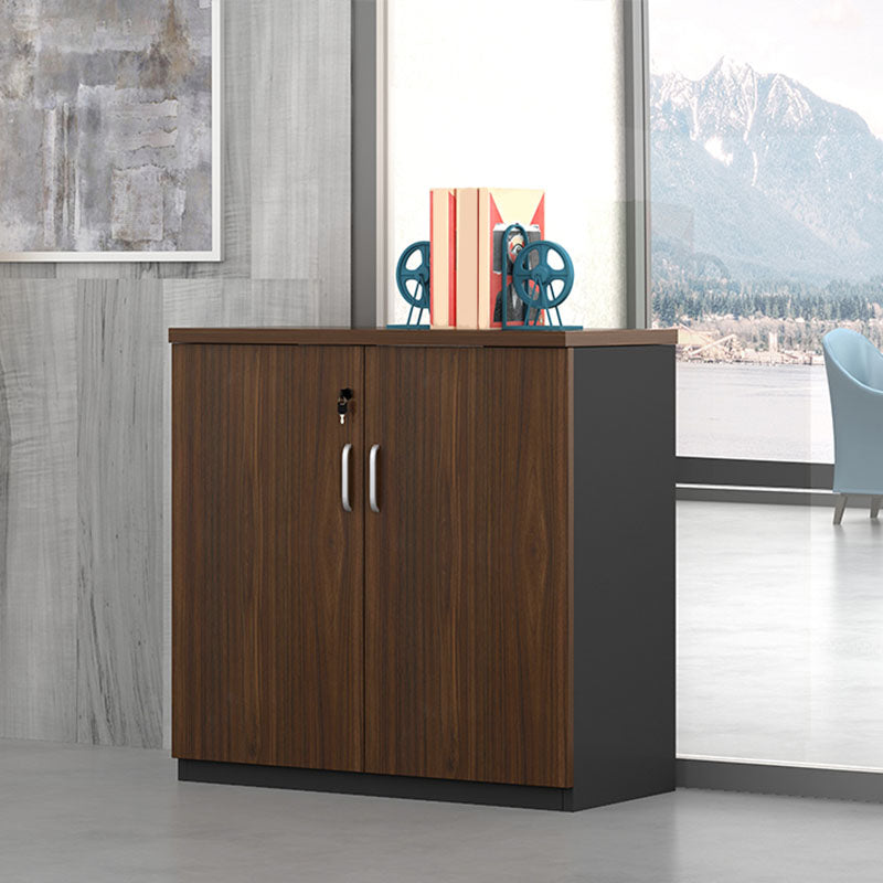 Medieval Modern Filing Cabinet Wooden Frame Lateral Filing Cabinet