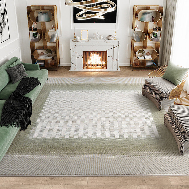 Jute Carpet Geometric Printed Area Rug Adults Pet Friendly Modern Indoor Rectangle Rug