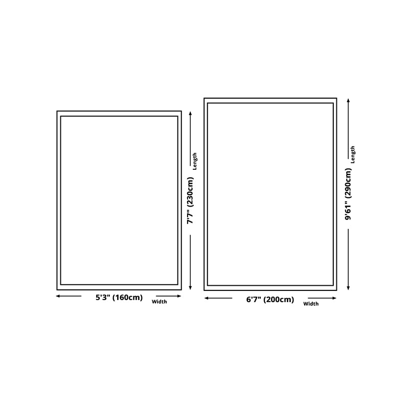 Jute Carpet Geometric Printed Area Rug Adults Pet Friendly Modern Indoor Rectangle Rug